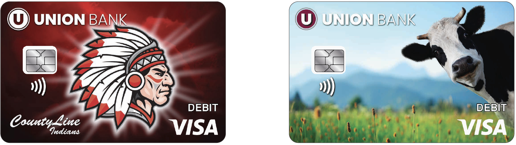 Debit card designs