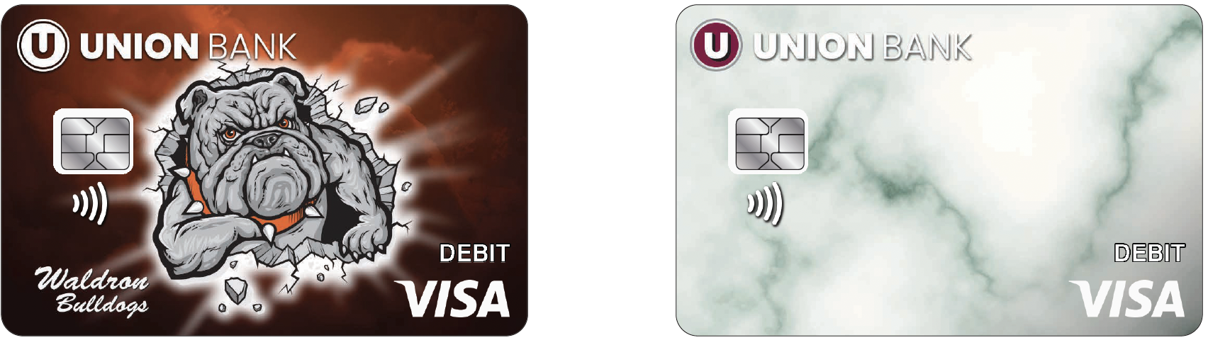 Debit card designs